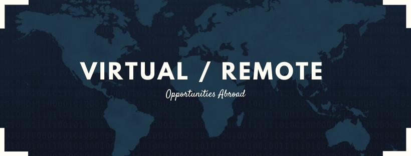 Virtual Remote Opportunities Abroad